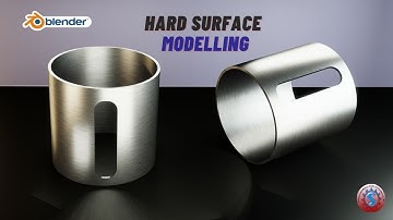 HARDSURFACE MECHANICAL PART - CYLINDER MODELLING || BLENDER 2.9 || TUTORIAL#2