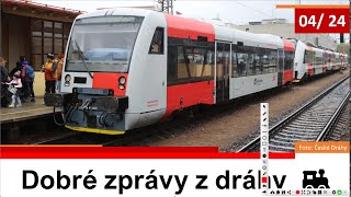 Dobré zprávy z dráhy (Duben 2024)