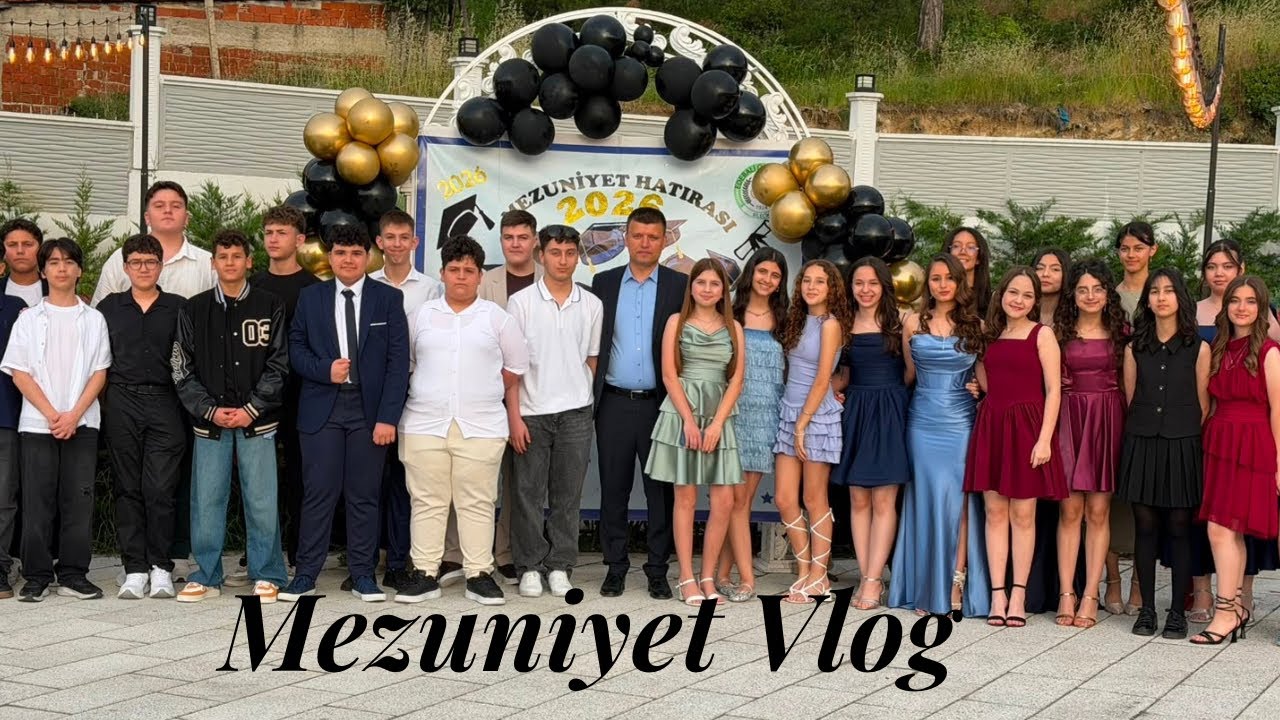 Mezuniyet vlogg | belinay - YouTube