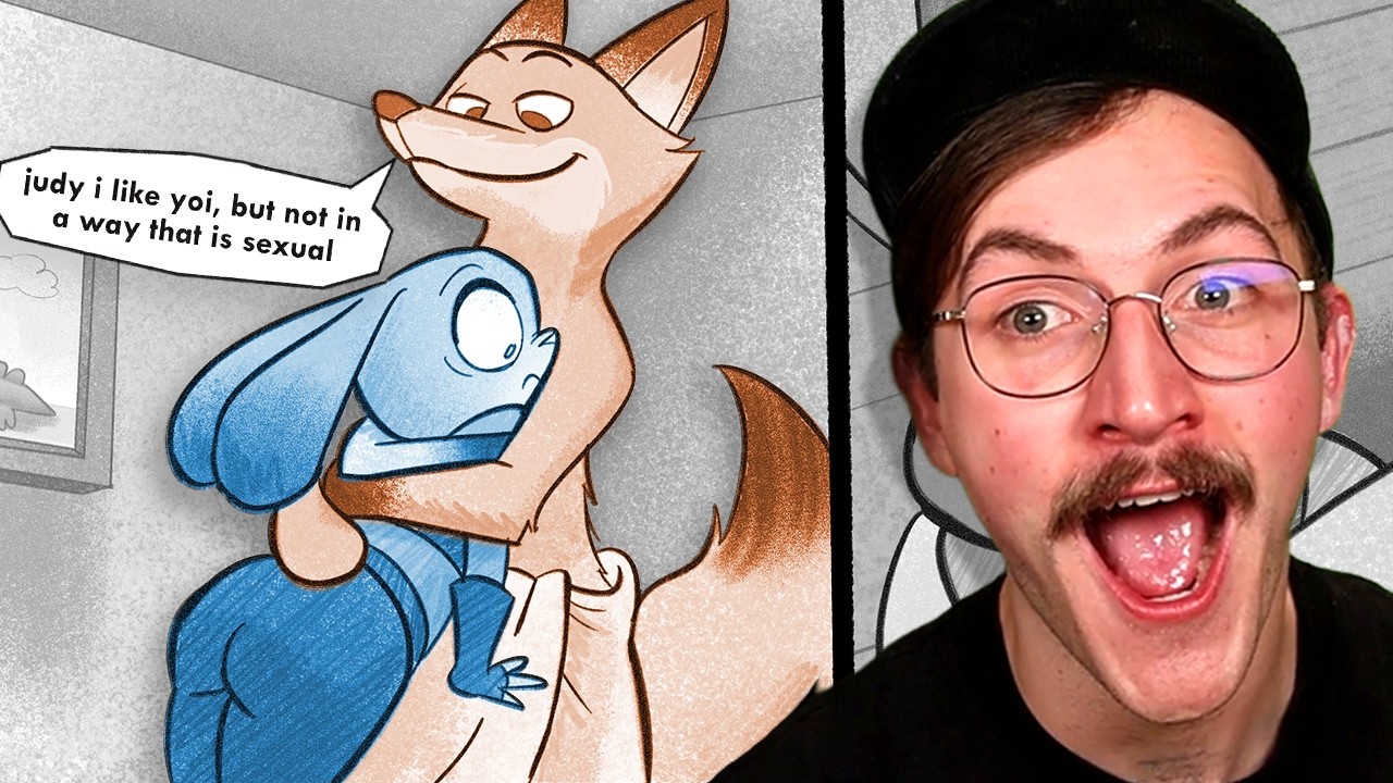 we made a CURSED Zootopia comic... it's insane.