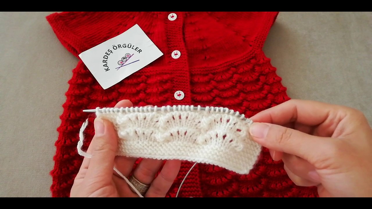 Bu Modele Hayran Kalacaksiniz Farkli Karnibahar Modeli Youtube Baby Knitting Patterns Orgu Tig Isleri