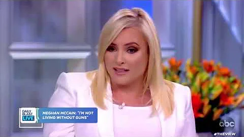 Meghan McCain Says She's "Not Living Without Guns"