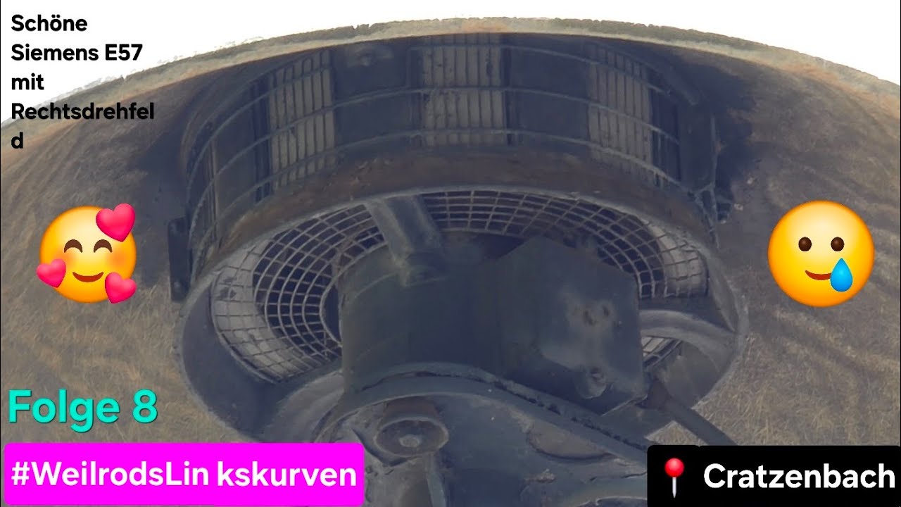 Schöne Siemens E57 Sirene mit Rechtsdrehfeld | 