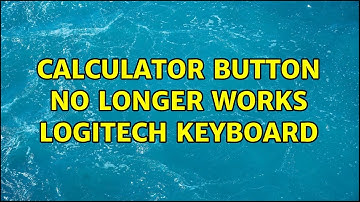 Calculator button no longer works Logitech keyboard (3 Solutions!!)