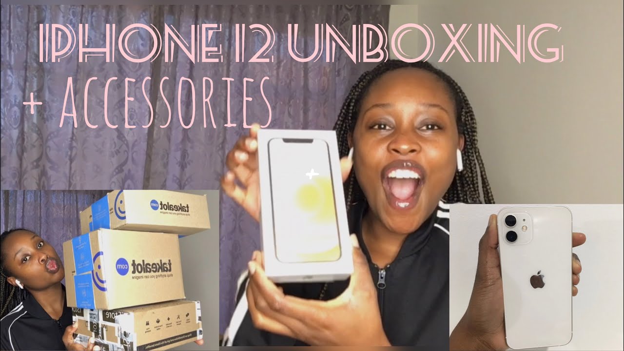 UNBOXING MY NEW IPHONE 12!! | 256GB | Unboxing & Accessories | ISTORE | TAKEALOT.COM