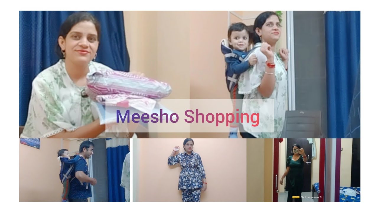 Meesho Shopping Shopping//Meesho//Baby Carry Bag