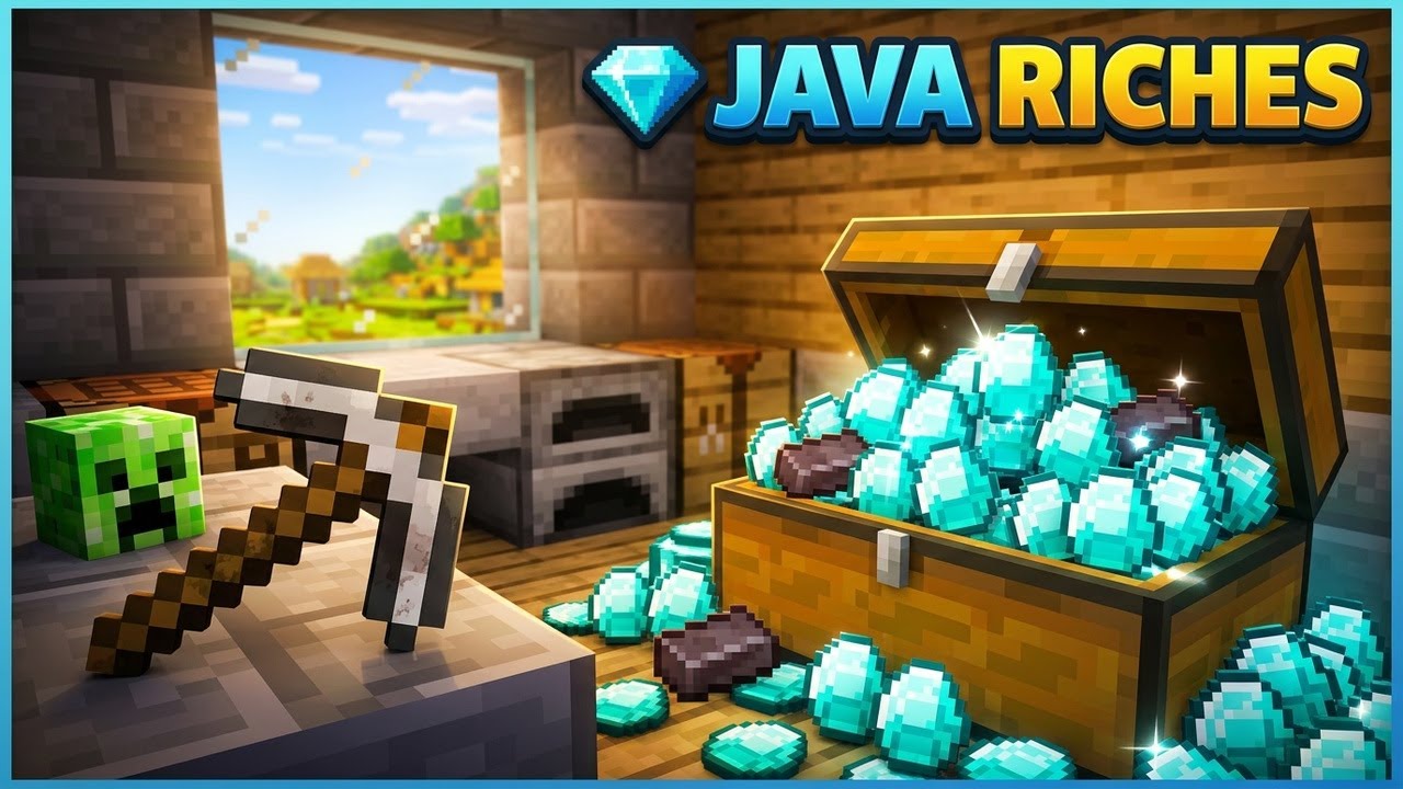 Inicio Minecraft Java I STARTED MINECRAFT JAVA AND THIS HAPPENED 💎 - YouTube