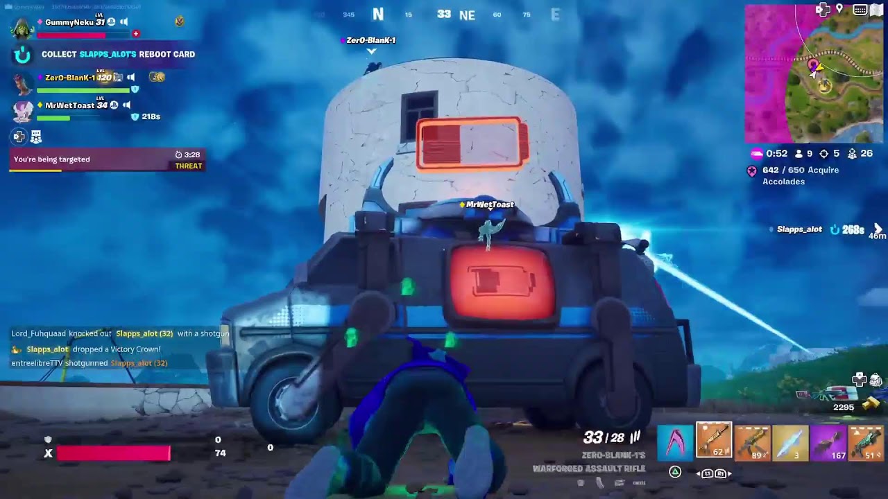 Live! Fortnite- PurpleSquad VS The Gods- EP 3 Children of Nyx.