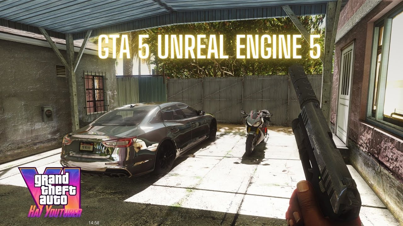 FULL Trailer Gameplay Gói GTA 5 UE 5 | Unreal Engine 5 Visual Overhaul & Next Gen Lighting 4K60FPS