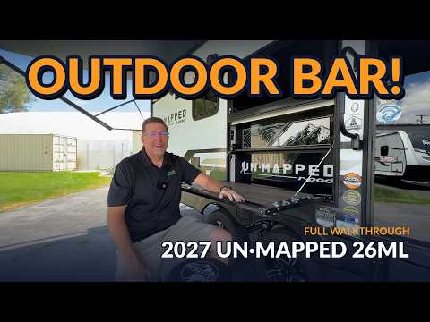 2027 Forest River R-Pod Un-Mapped 26ML Walkthrough — Outdoor Bar Travel Trailer!
