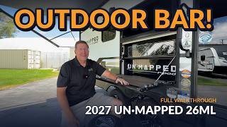 2027 Forest River R-Pod Un-Mapped 26ML Walkthrough — Outdoor Bar Travel Trailer!