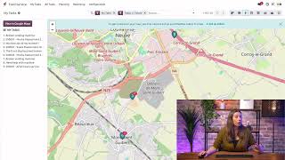 Sử dụng bản đồ trong Odoo | Odoo's Using maps - Odoo Field Service