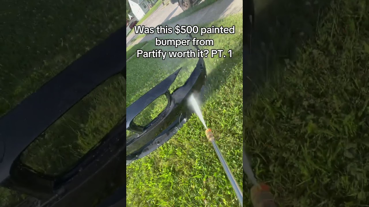 I bought a painted bumper from Partify did I get scammed? 👀 