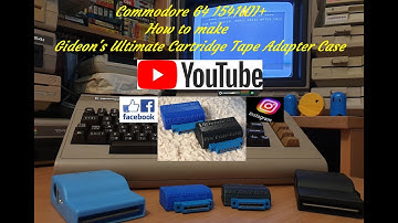 Commodore 64 1541U2+ Ultimate Cartridge Tape Case