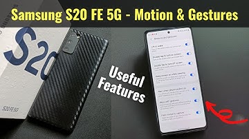 Samsung S20 FE 5G - Motion and Gestures Settings in Hindi
