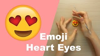 Emoji Clay Art - Heart Eyes 이모지 클레이로 만들기