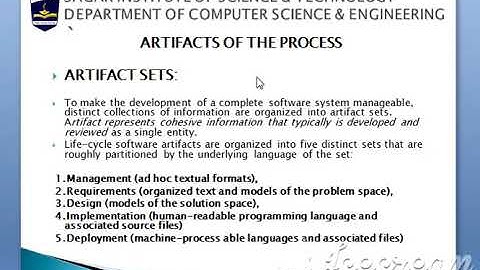 PROJECT MANAGEMENT-ARTIFACT OF THE PROCESS PART 1