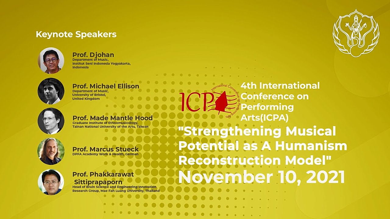4th International Conference on Performing Arts (ICPA) YouTube