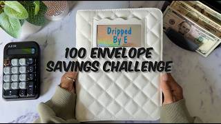 100 ENVELOPE SAVINGS CHALLENGE BOX | CASH STUFFING | CASH ENVELOPE | MONEY COUNT | SMALL BUSINESS