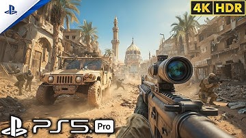 (PS5) DEADLY CIVIL WAR IN EGYPT - STEALTH MISSION | ULTRA REALISTIC GAMEPLAY [4K60HDR] BATTLEFIELD