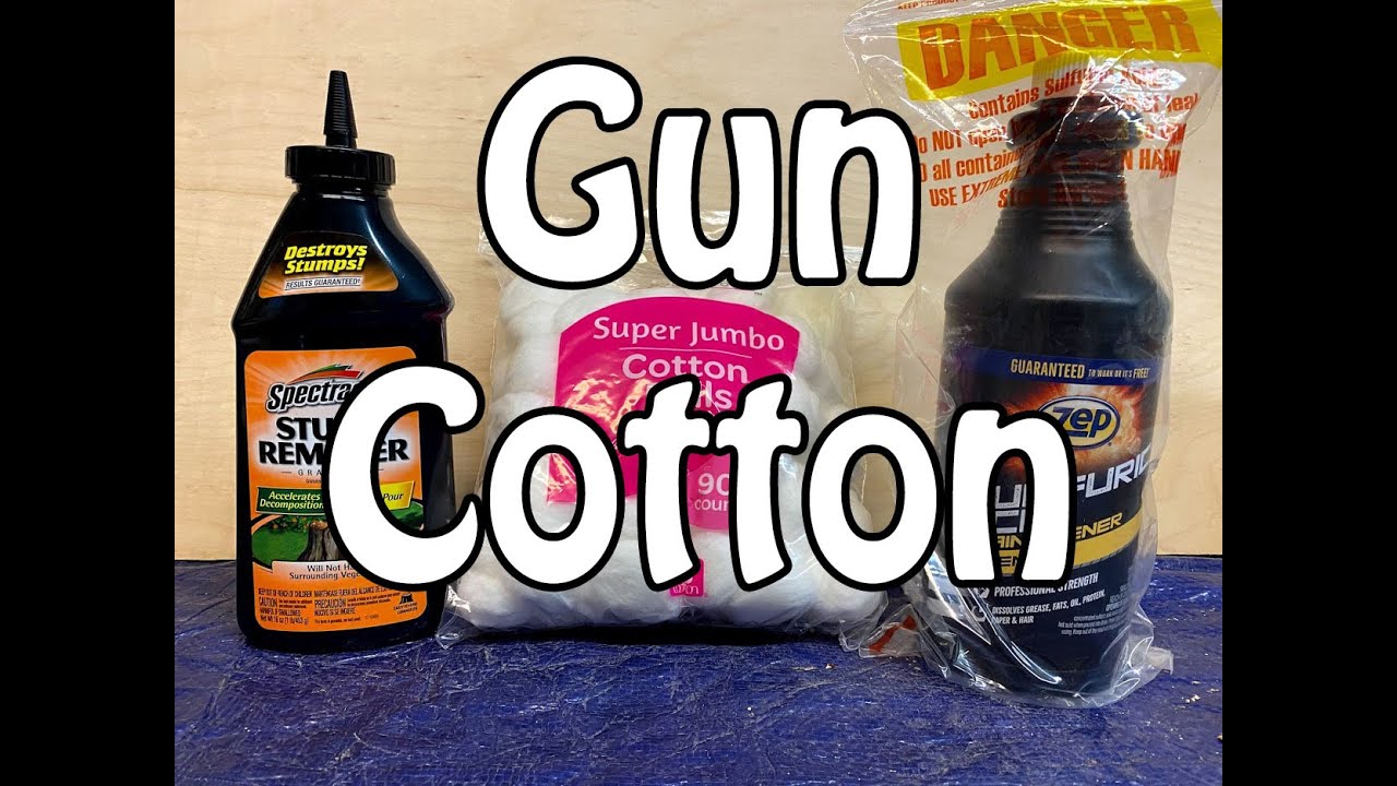 Making Gun Cotton YouTube