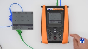 HT PV-ISOTEST Tutorials -  Ground Continuity Test (ENG)