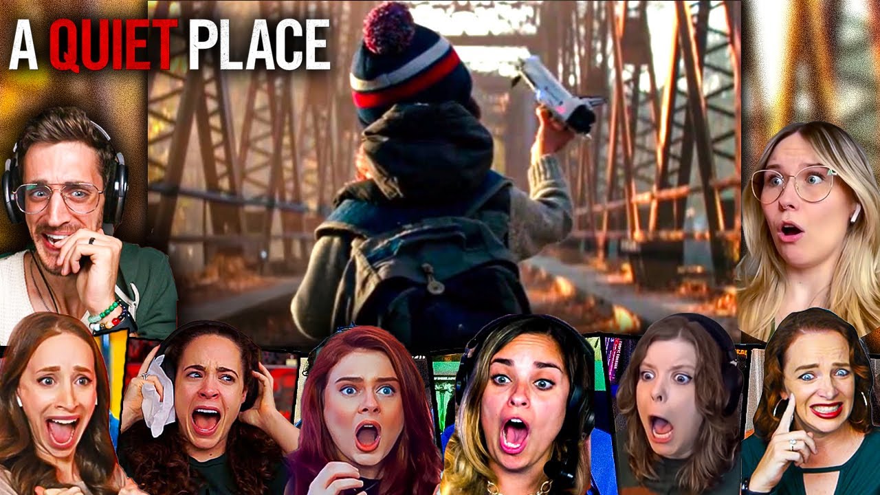 TOP "BEAU PLAYING WITH TOY" Reactions! A Quiet Place (2018) Movie Reaction *First Time Watching*