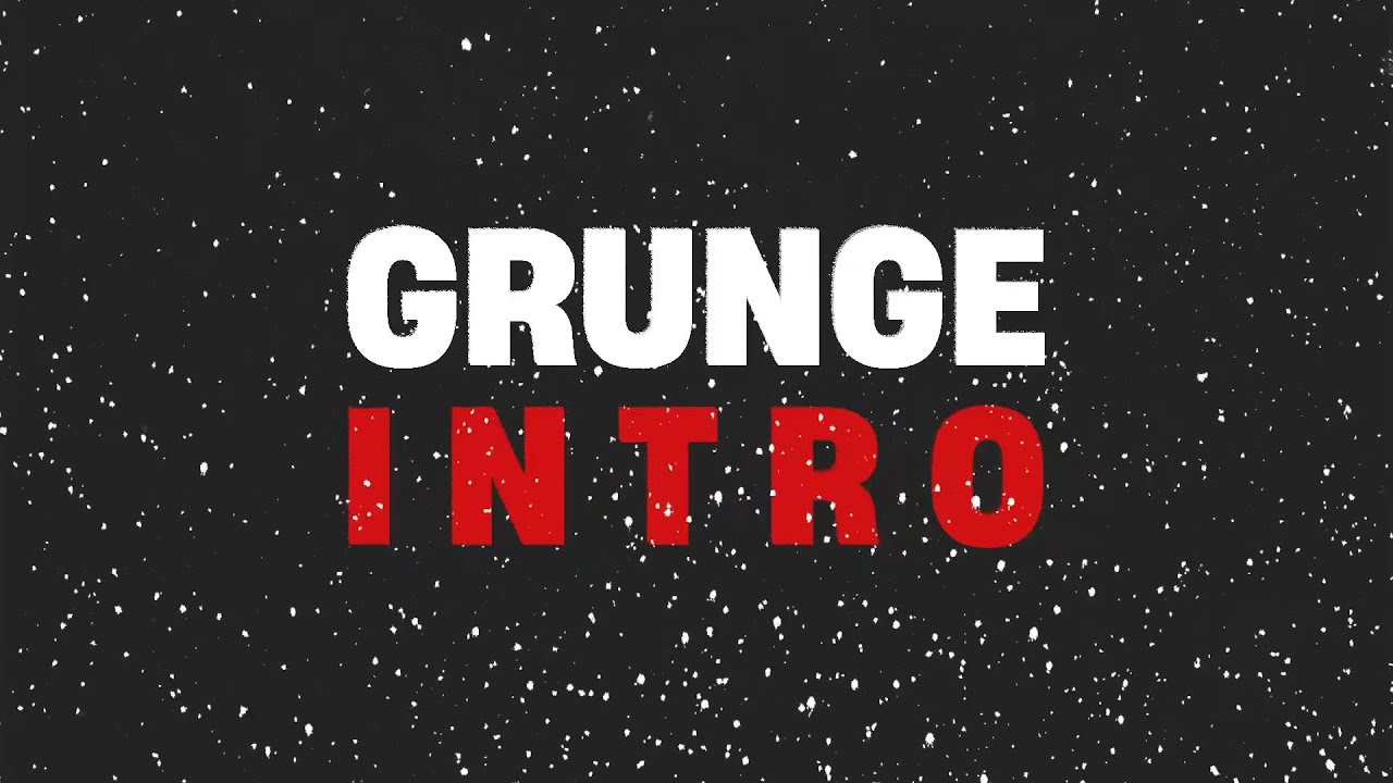 Grunge Intro ( After Effects Template ) ★ AE Templates - YouTube