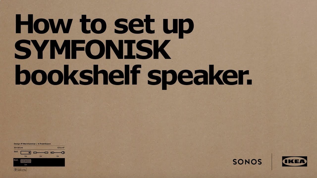 How To Set Up Your Ikea Symfonisk Bookshelf Speaker With The Sonos