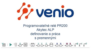 PR200, 6. časť, používanie premenných v Akytec ALP v programovateľnom relé