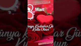 Kadınlar Günü Şarkısı💙En Güzel Kadınlar Günü Mesajları❤️8 Mart Dünya Kadınlar Günü Kutlu Olsun Resimi