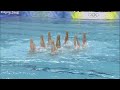🇪🇸 Team Spain's free routine at Beijing 2008! | FULL LENGTH