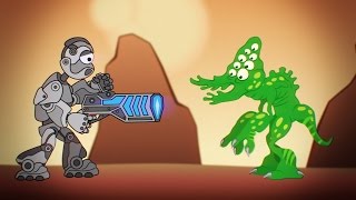 ROBOT vs ALIEN