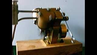 Test Stuart Twin Oscillator Steam Engine