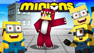 MINIONS: LA MALDAD de RAPTOR en MINECRAFT  Minions Reales en Mincraft