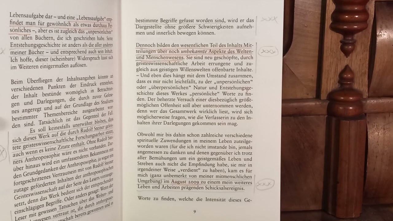 Judith von Halle Lesung "Das Wort" 4. Vorwort (Teil 1)