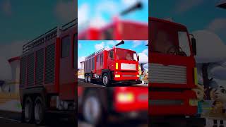 The Fire Truck's Wheel Broke & Dolly And Friends Help Firefighter | Funny Kids Cartoon