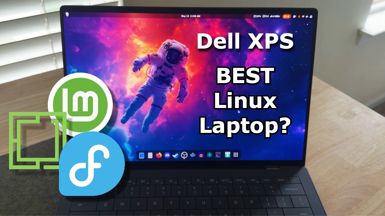 Dell XPS 14 - The ONLY Linux Laptop You Need? - YouTube