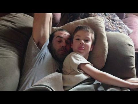 Neighborhood mourns father