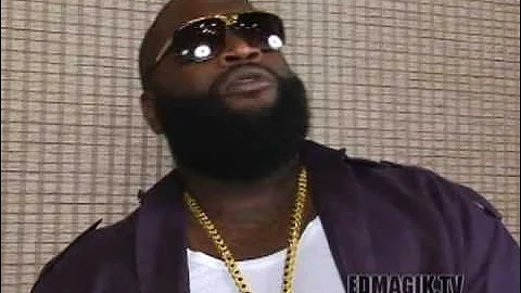 Rick Ross Interview at Def Jam Recordings (Rapper, William Leonard Roberts II)