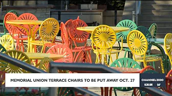 Memorial Union Terrace chairs leaving later this month