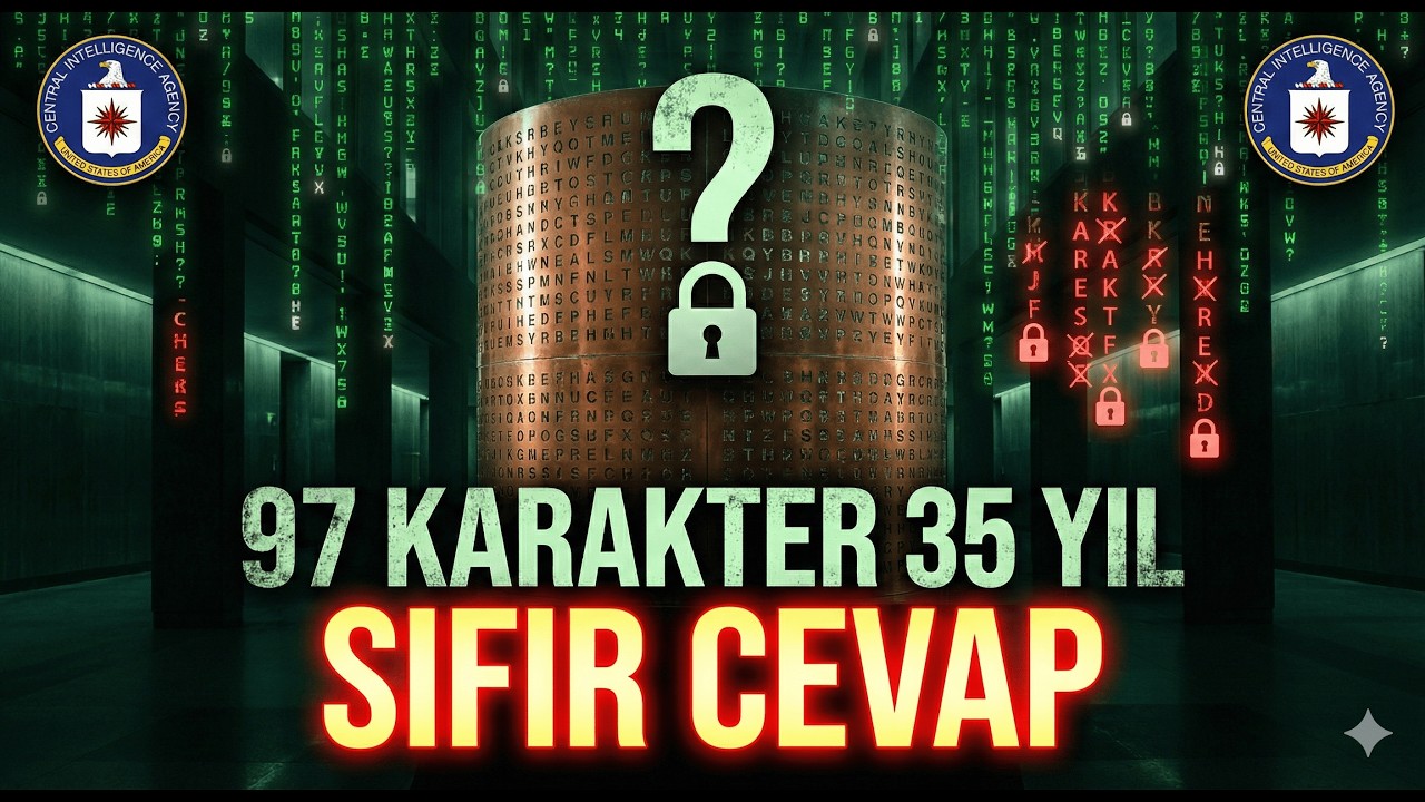 CIA'in Avlusundaki Şifreyi 35 Yıldır Kimse Çözemiyor: Kryptos