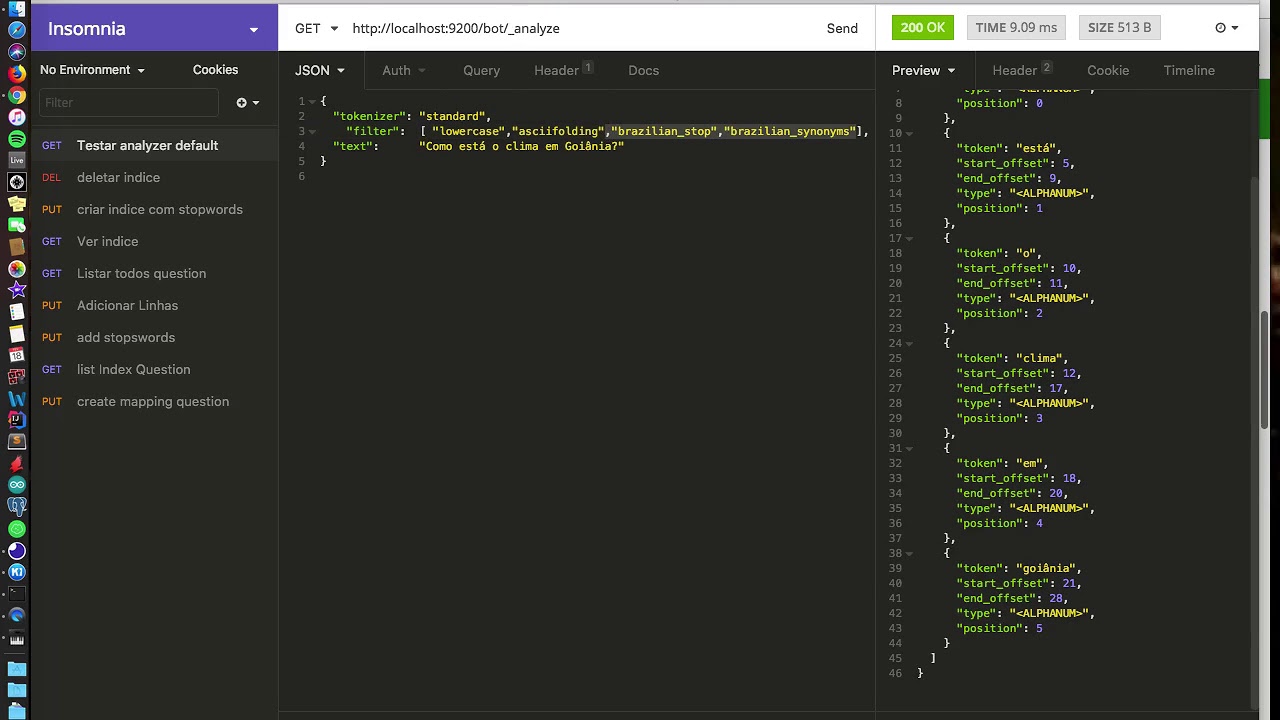ElasticSearch Tokenizer YouTube
