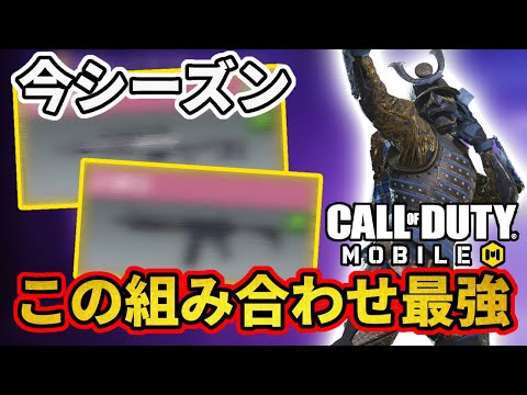 今シーズンはこの組み合わせ最強‼︎強すぎてヤバい‼︎【CoDモバイル】