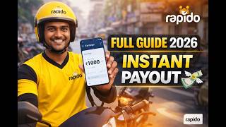 रॅपिडोचे रहस्य  कमाईचे मार्गदर्शक | Rapido Captain App Full Guide 2026: How to Earn, Withdraw Money
