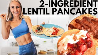 2-ingredient lentil pancakes! Or are they wraps? Healthy & easy! screenshot 4