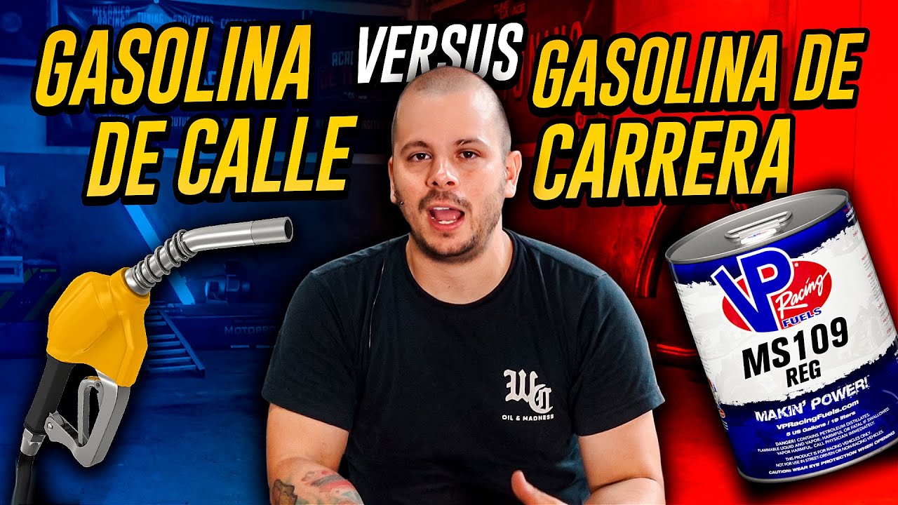 ¿DA POTENCIA LA GASOLINA DE CARRERA? Prueba en DINAMÓMETRO con Honda K20 Gasolina 95 vs MS109