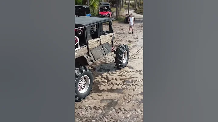 2023 Can Am Defender Limited on 50s at Hogwaller