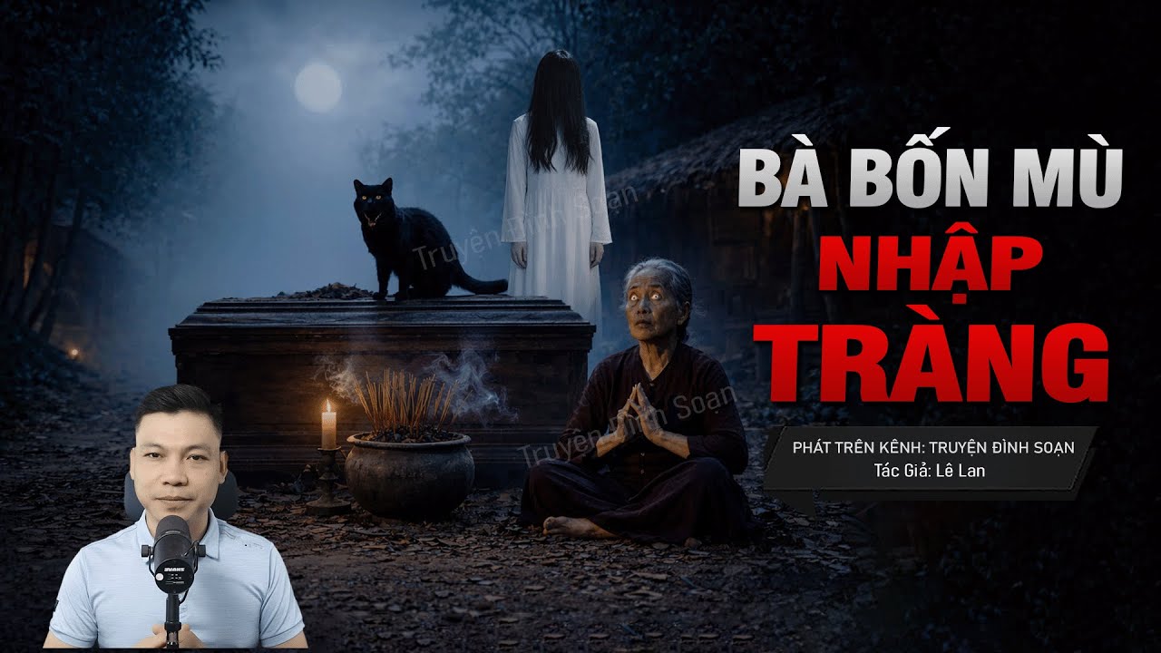 Truyện Ma Đình Soạn Mới: BÀ BỐN MÙ NHẬP TRÀNG LÀNG CÓC – Linh Miêu Gọi Hồn Quan Tài Dựng Ngược