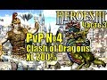 Герои III, PvP, Болото против Башни, Clash of Dragons, 200%, часть третья